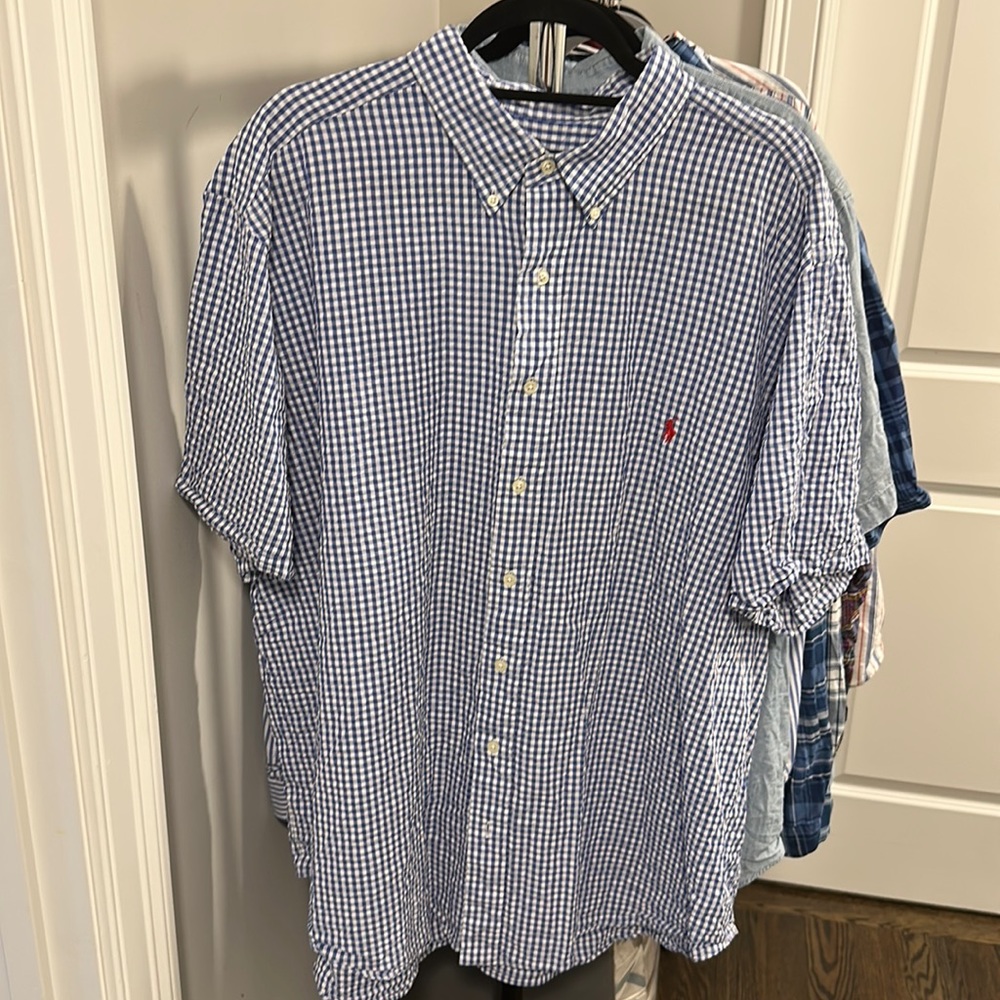Polo Ralph Lauren short sleeve button down shirt